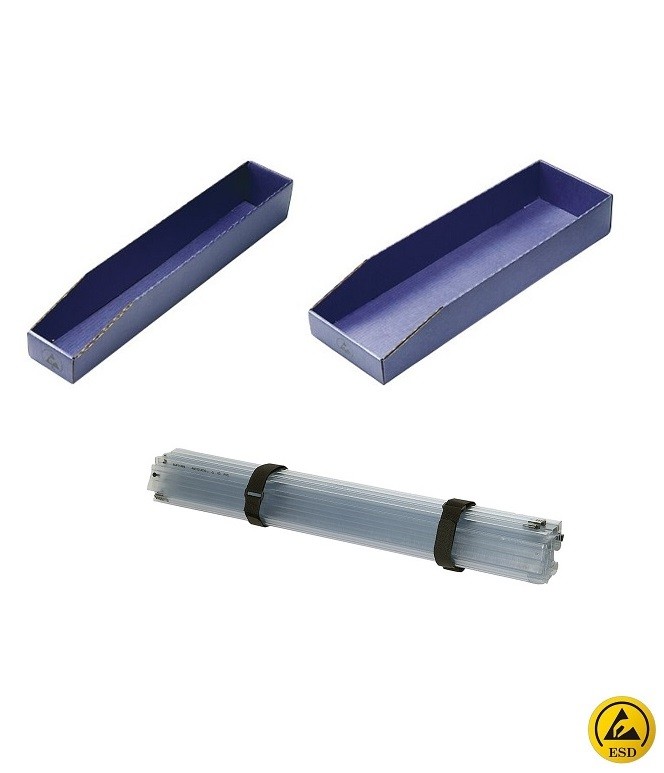 ESD bakjes IC-stick opslag