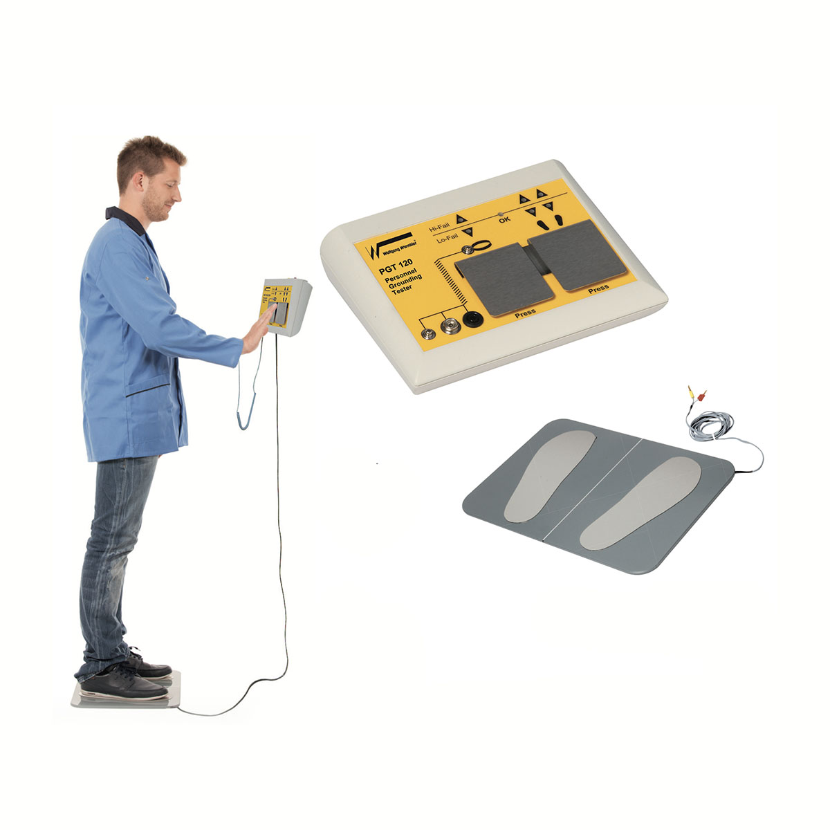 ESD Polsband- & Schoentesters PGT®120 &  PGT®130
