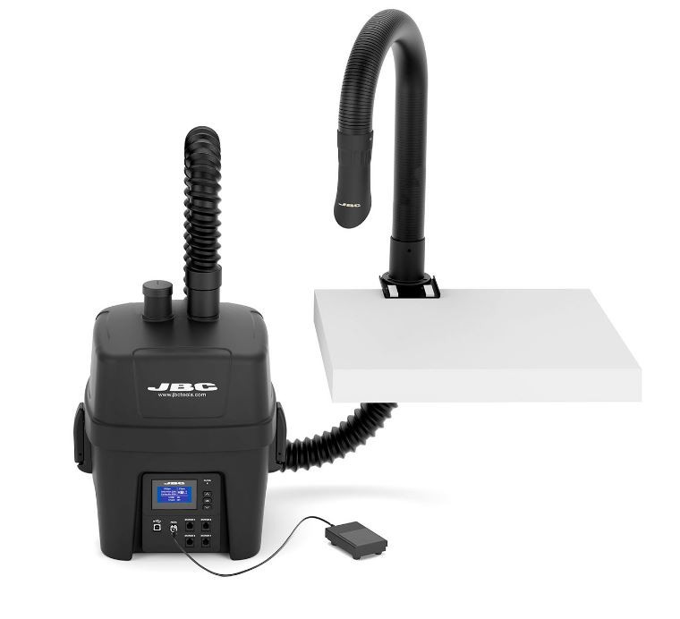 JBC Soldeerdamp Afzuiging