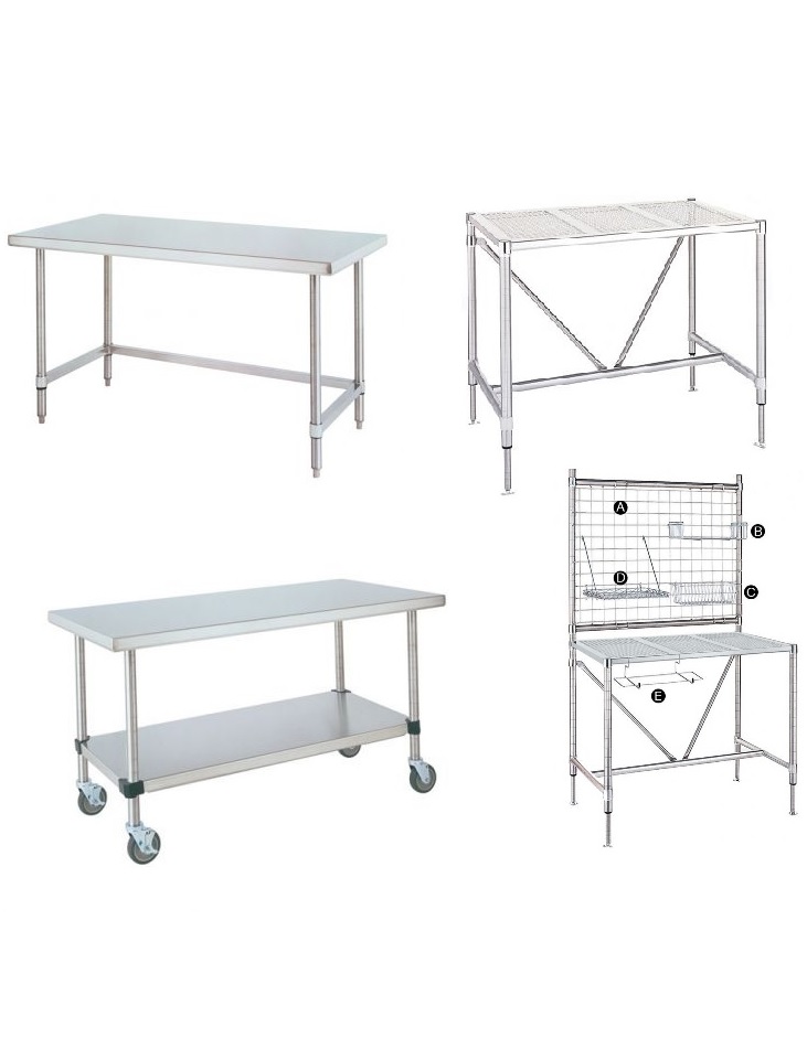 Metro® Cleanroom Werktafels