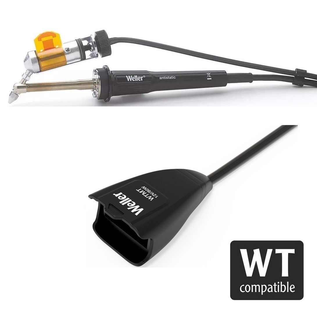 Weller® (de)soldeerbouten en tweezers WT serie
