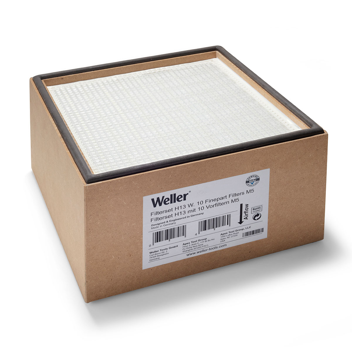 Weller® filters Zero-Smog armafzuiging