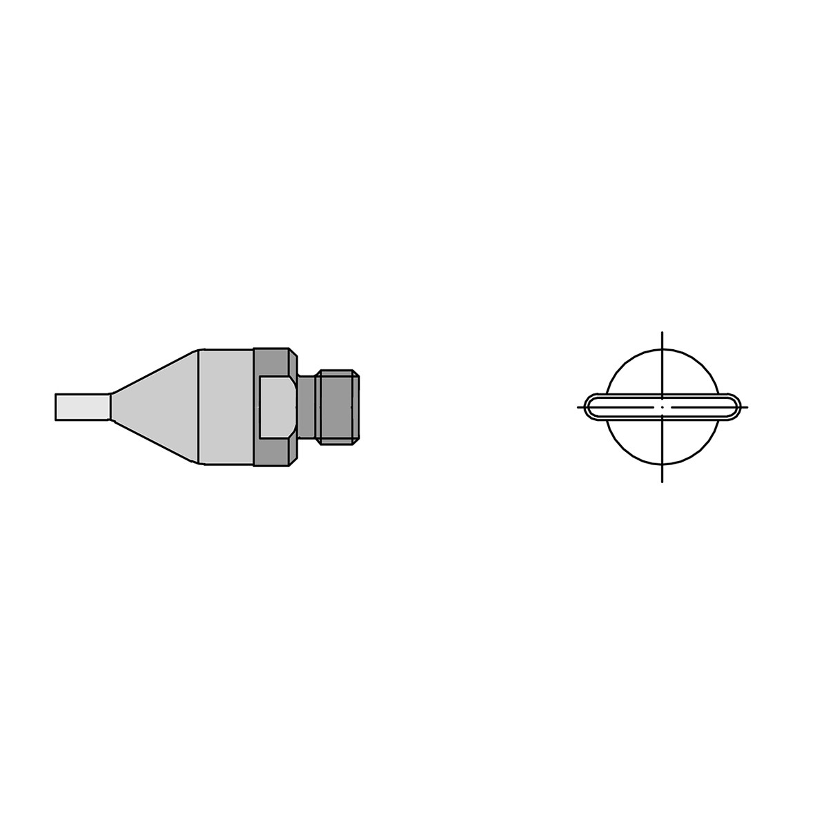 Weller® hetelucht nozzles F-serie
