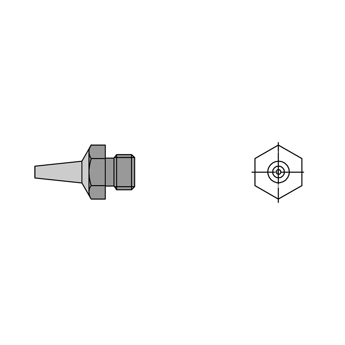 Weller® hetelucht nozzles R-serie