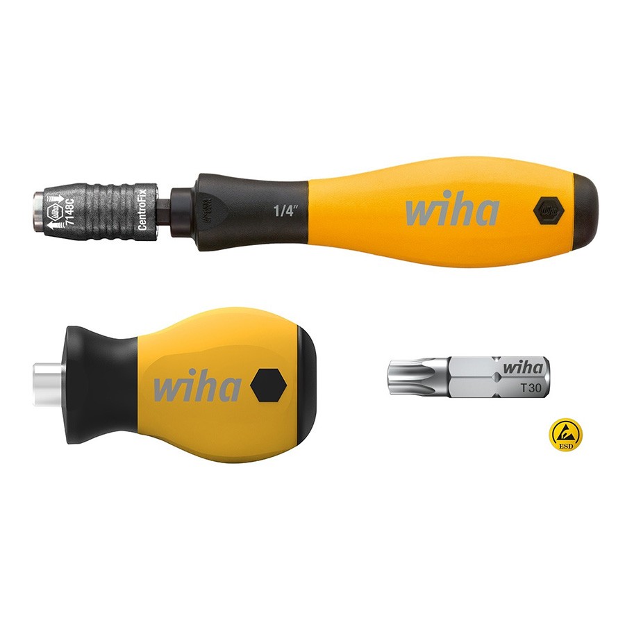 Wiha ESD bithouders en bitjes