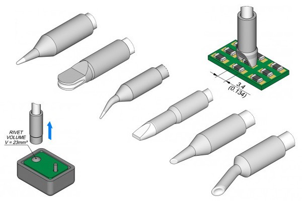 JBC Advanced Serie cartridges (stiften)