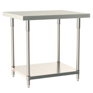 Metro® Werktafels RVS / RVS Onderschap