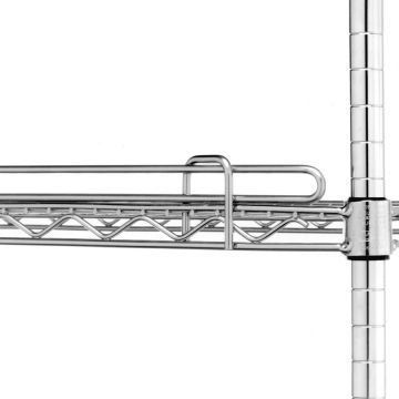 Metro® Cleanroom Shelf Ledges / RVS / 25mm hoog