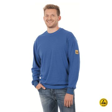 ESD Sweat-Shirts blauw