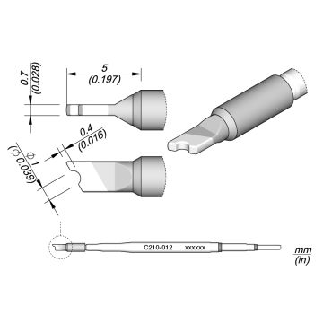 JBC serie C210 cartridges - (T210 )