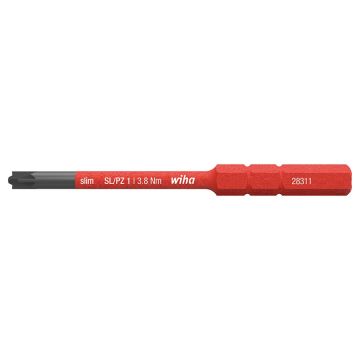 Wiha SoftFinish® electric slimBits Pozidriv