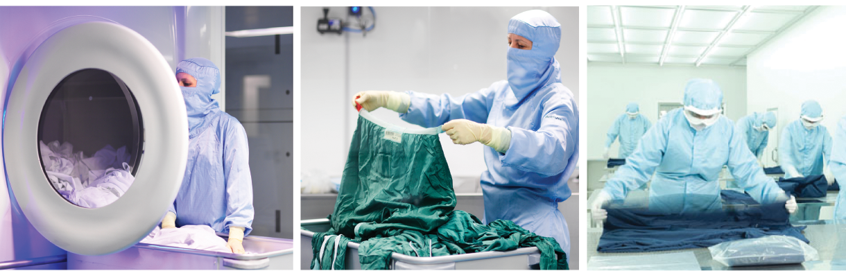 Cleanroomwasserij voor wipers