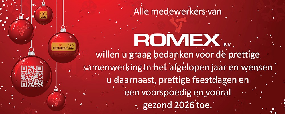 Romex wenst u prettige feestdagen